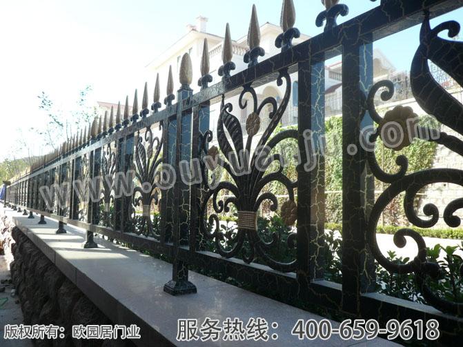 山东烟台南山别墅工程案例：围栏OYJ-0228
